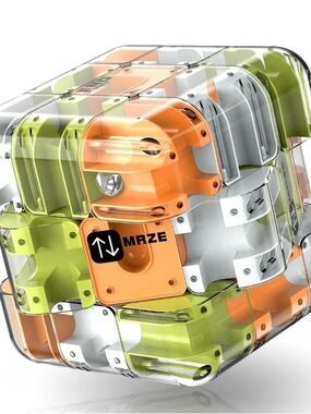 ATESSON 3D Rolling Ball Maze Cube